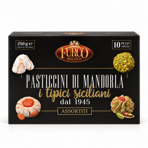Furco Biscotti - Pasticcini di mandorla Assortiti 250g