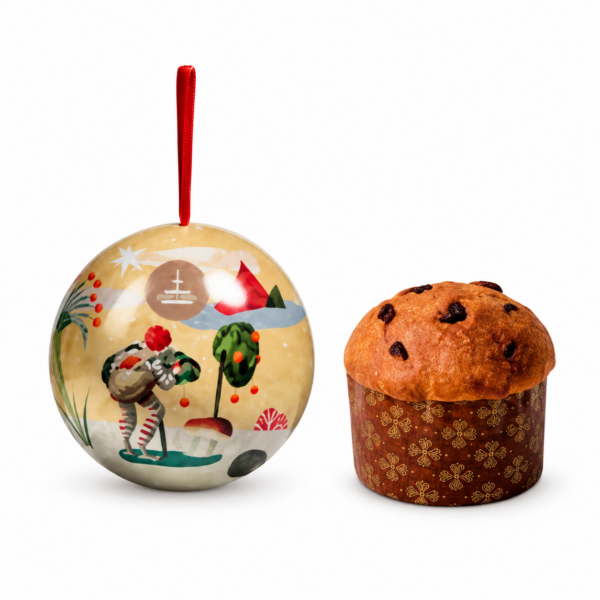 Panettone Fiasconaro - in Sfera natalizia 100g